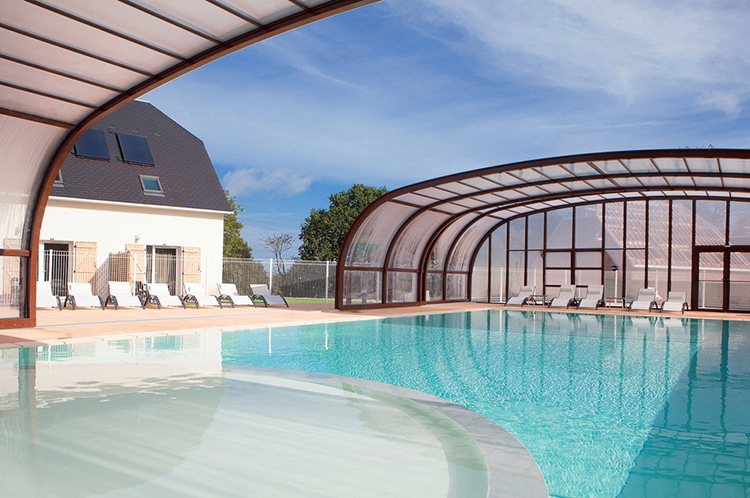 Residence Le Domaine de la Corniche - Vacancéole - Auberville - Outdoor heated swimming pool